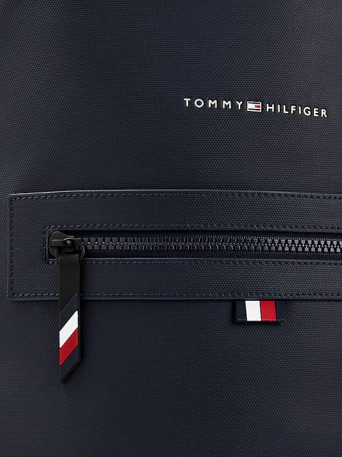 Blue Tommy Hilfiger Essential Signature Backpack Men's Bags | TH963GVB