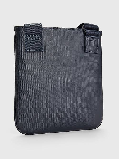 Blue Tommy Hilfiger Essential Small Crossover Men's Bags | TH021JOX