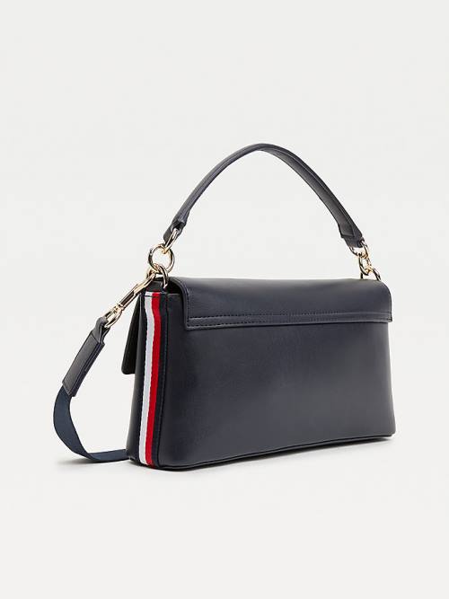 Blue Tommy Hilfiger Iconic Shoulder Women's Bags | TH218DKM