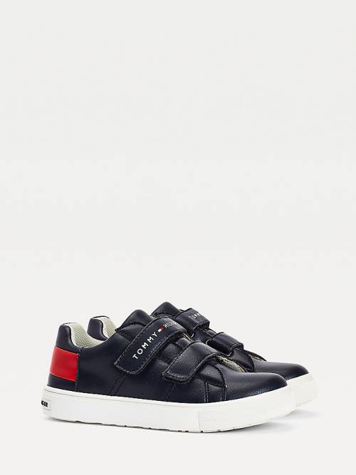 Blue Tommy Hilfiger Low-Top Boys\' Sneakers | TH190IEY