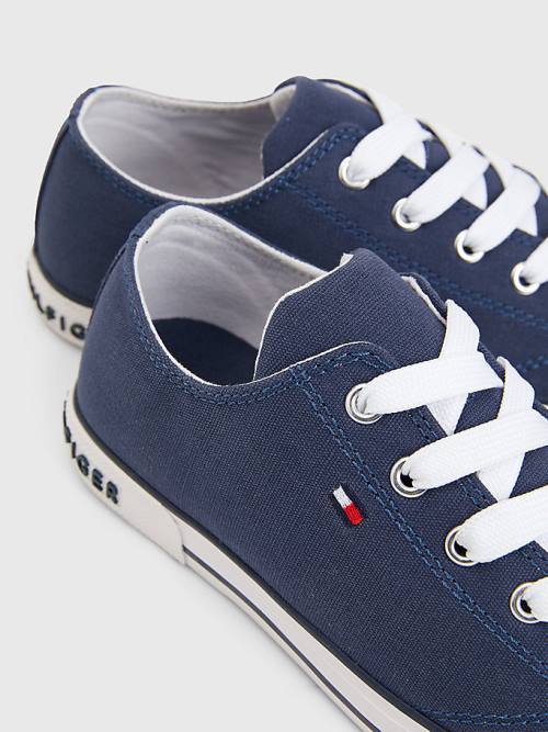 Blue Tommy Hilfiger Low-Top Boys' Sneakers | TH560CXZ