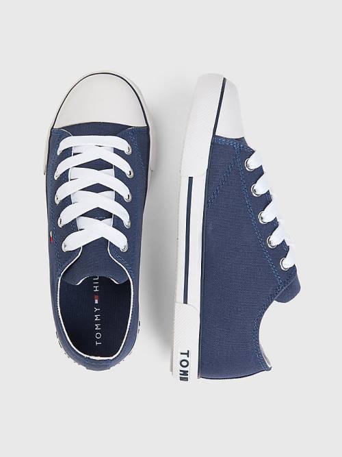 Blue Tommy Hilfiger Low-Top Boys' Sneakers | TH560CXZ