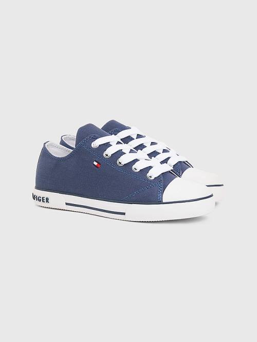 Blue Tommy Hilfiger Low-Top Boys\' Sneakers | TH560CXZ