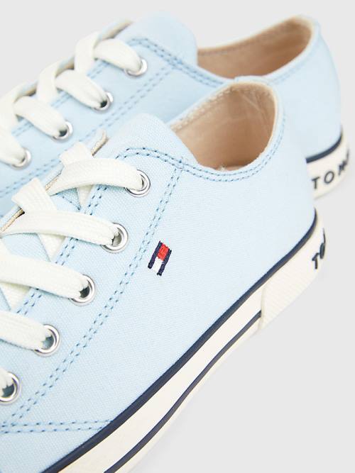 Blue Tommy Hilfiger Low-Top Girls' Sneakers | TH139USL