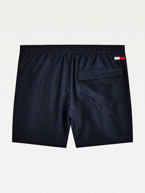 Blue Tommy Hilfiger Mid Length Shorts Boys' Swimwear | TH108DLB