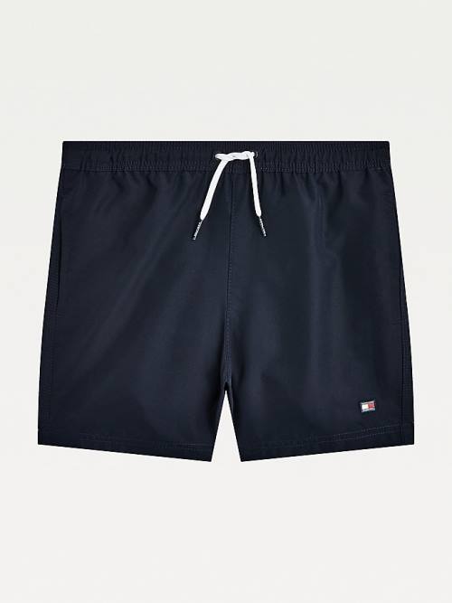 Blue Tommy Hilfiger Mid Length Shorts Boys\' Swimwear | TH108DLB