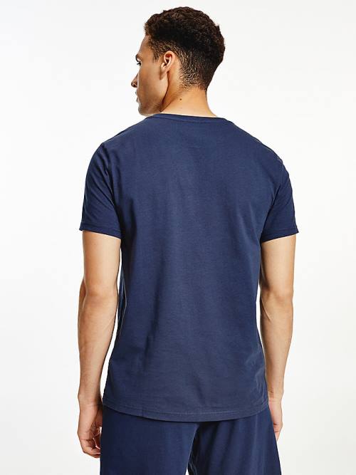 Blue Tommy Hilfiger Organic Cotton Men's Pyjamas | TH614JIU