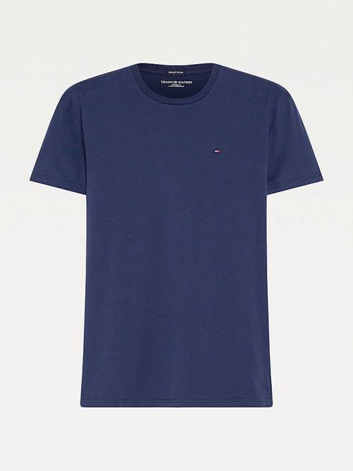 Blue Tommy Hilfiger Organic Cotton Men's Pyjamas | TH614JIU