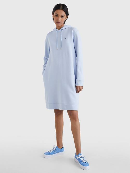 Blue Tommy Hilfiger Organic Cotton Women's Dress | TH487NOK