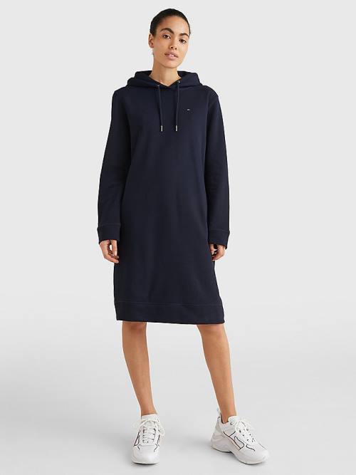 Blue Tommy Hilfiger Organic Cotton Women's Dress | TH501UGL