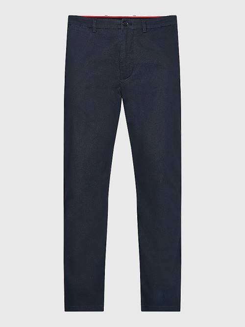 Blue Tommy Hilfiger Plus Printed Men\'s Pants | TH948ZMW