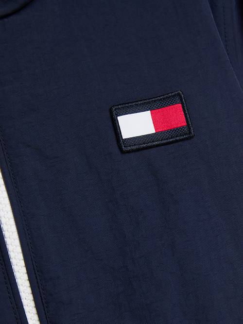 Blue Tommy Hilfiger Recycled Colour-Blocked Padded Boys' Jackets | TH437EZV