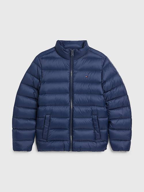 Blue Tommy Hilfiger Recycled Down Boys' Jackets | TH378RZQ