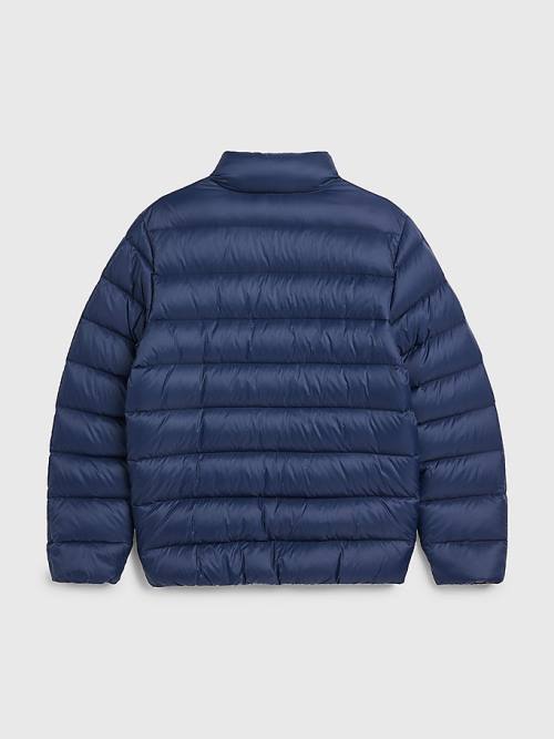 Blue Tommy Hilfiger Recycled Down Boys' Jackets | TH378RZQ