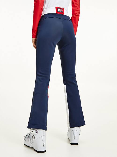 Blue Tommy Hilfiger Rossignol Colour-Blocked Ski Women's Pants | TH436LEC