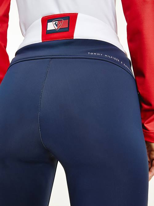 Blue Tommy Hilfiger Rossignol Colour-Blocked Ski Women's Pants | TH436LEC