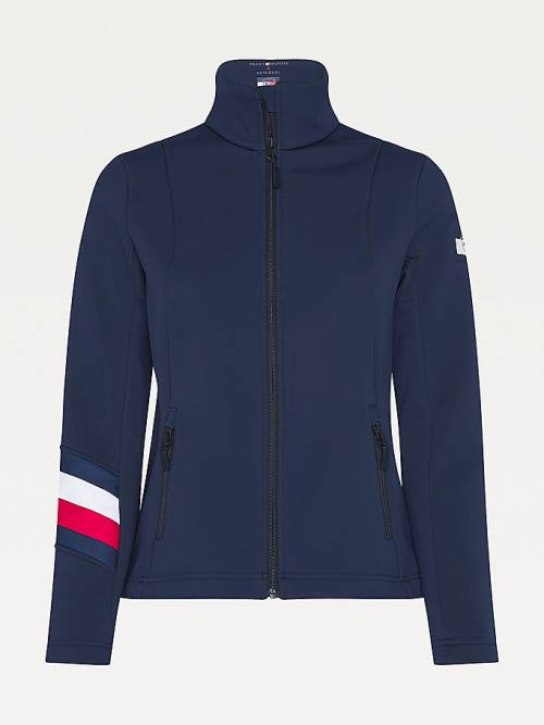 Blue Tommy Hilfiger Rossignol Zip-Thru Ski Women's Jackets | TH219ONS