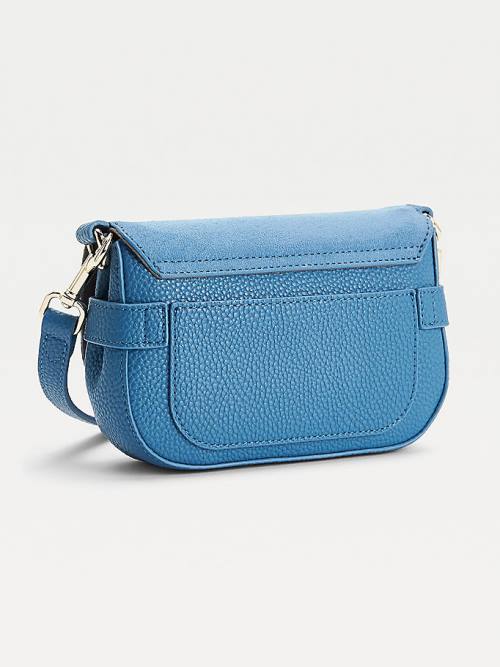 Blue Tommy Hilfiger Small Monogram Crossover Women's Bags | TH619IWA