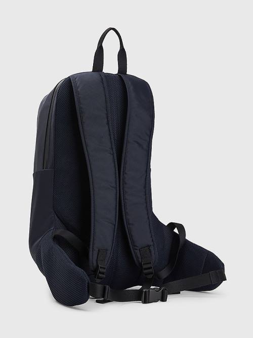 Blue Tommy Hilfiger Sport Backpack Men's Bags | TH627SOV