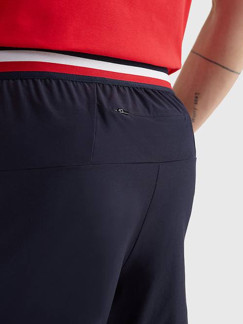 Blue Tommy Hilfiger Sport Essential Performance Training Men's Shorts | TH290XJS