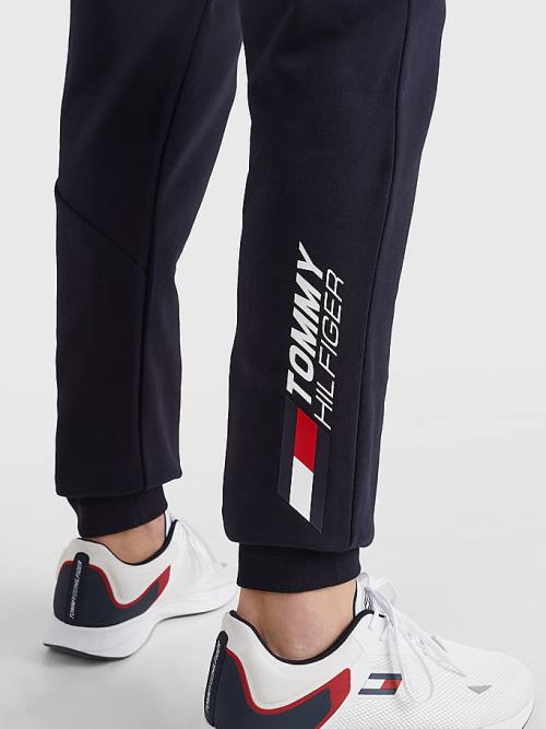 Blue Tommy Hilfiger Sport Essential TH Cool Joggers Men's Pants | TH386YBI