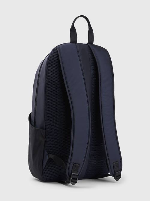 Blue Tommy Hilfiger Sport Logo Backpack Men's Bags | TH467RSC