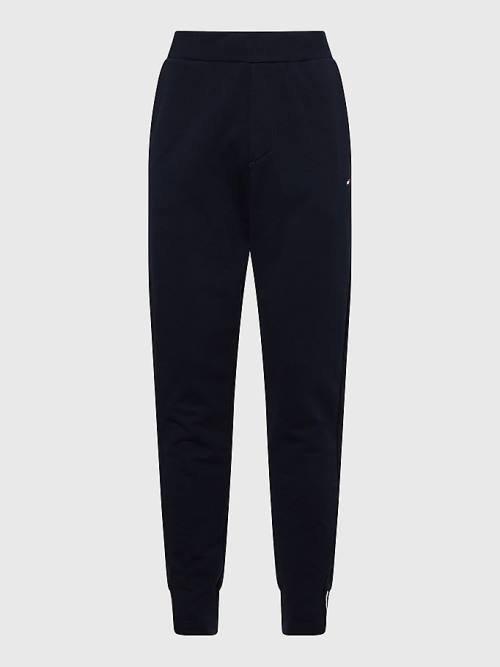 Blue Tommy Hilfiger Sport Terry Joggers Men's Pants | TH502FCD