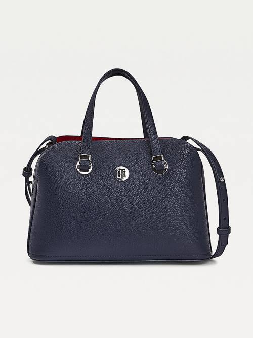 Blue Tommy Hilfiger TH Core Medium Satchel Women\'s Bags | TH728IUY