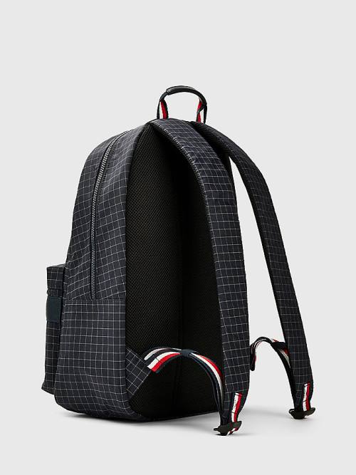 Blue Tommy Hilfiger TH Established Backpack Men's Bags | TH410NTO