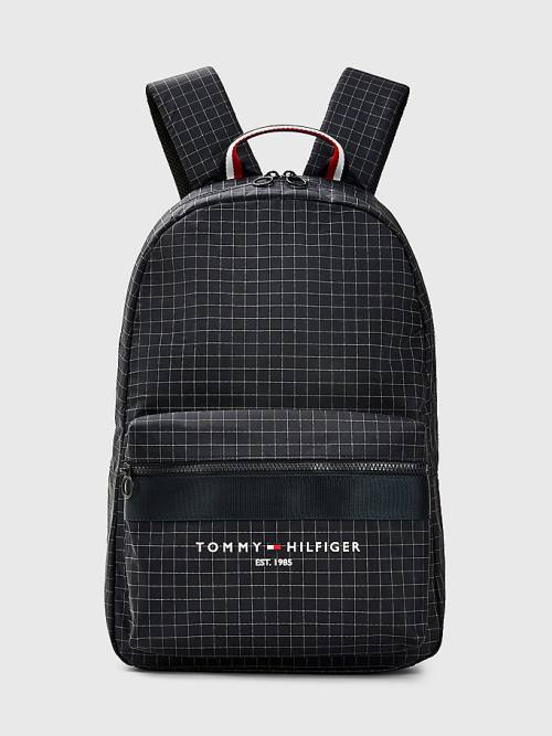 Blue Tommy Hilfiger TH Established Backpack Men\'s Bags | TH410NTO