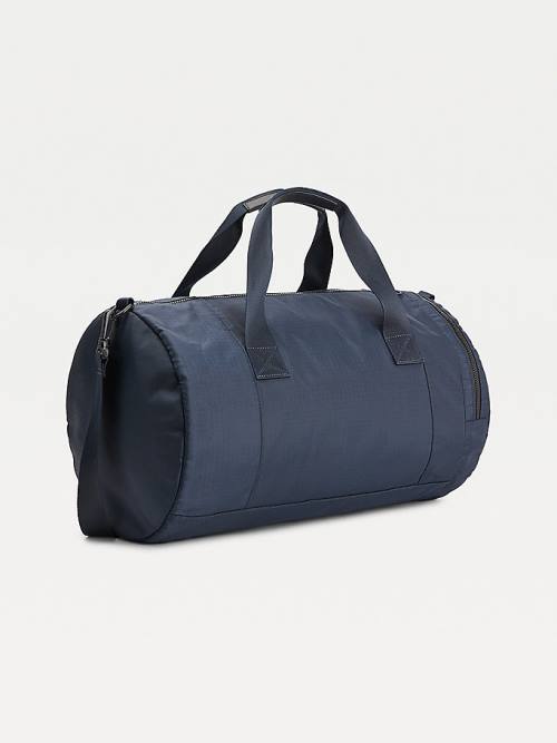 Blue Tommy Hilfiger TH Established Recycled Polyester Duffle Men's Bags | TH325GAC