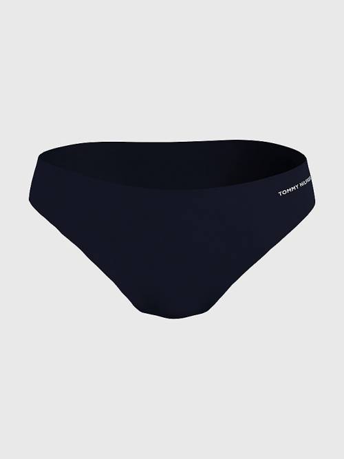 Blue Tommy Hilfiger TH Flex Flag Bikini Bottoms Women's Swimwear | TH036HZF