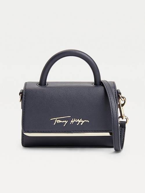 Blue Tommy Hilfiger TH Modern Small Bar Women\'s Bags | TH847RBS