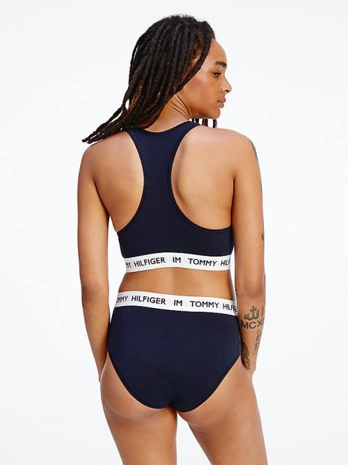 Blue Tommy Hilfiger TOMMYXINDYA Bralette Women's Underwear | TH521ENW