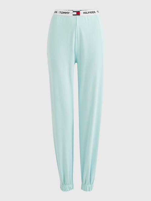 Blue Tommy Hilfiger Tommy 85 Pastel Sweatpants Women\'s Pants | TH423SKI