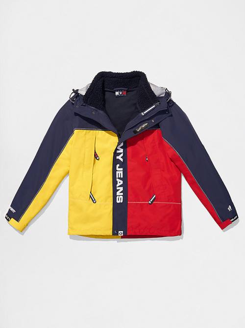 Blue Tommy Hilfiger Tommy X AAPE 2-In-1 Men\'s Jackets | TH890GCH