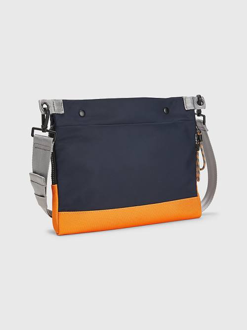 Blue Tommy Hilfiger Utility Small Messenger Men's Bags | TH431REL