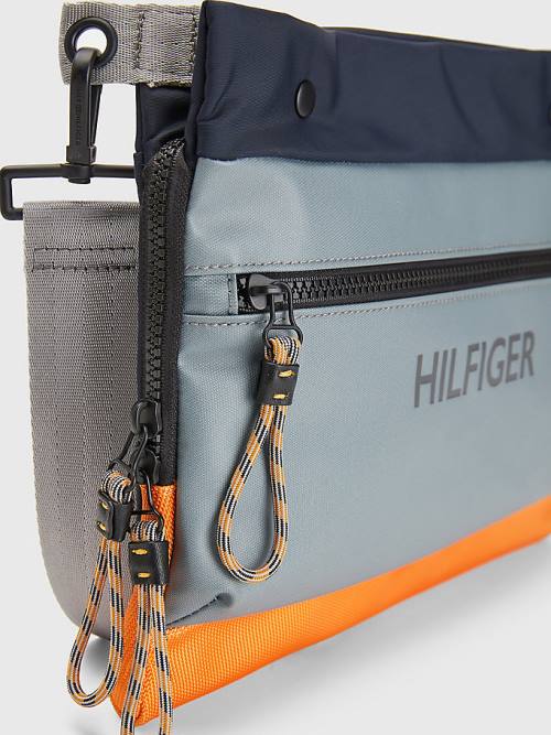 Blue Tommy Hilfiger Utility Small Messenger Men's Bags | TH431REL