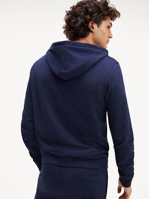 Blue Tommy Hilfiger Zip-Thru Men's Pyjamas | TH217CNK