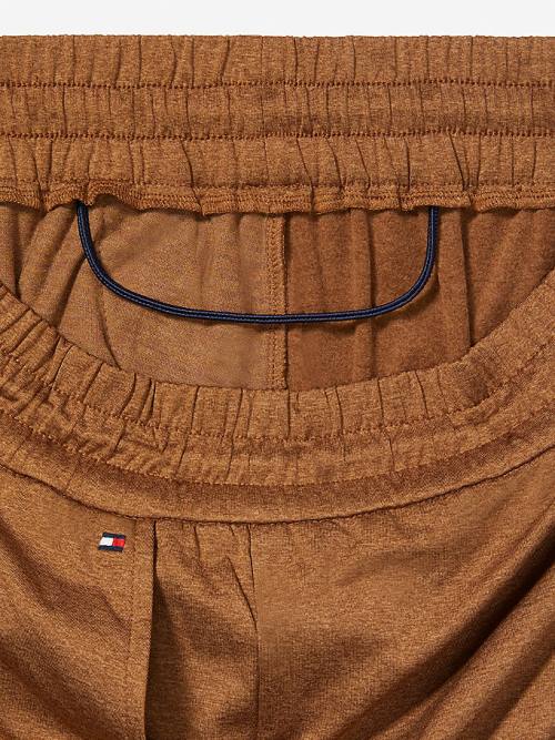 Brown Tommy Hilfiger Adaptive Stretch Bay Joggers Women's Pants | TH541HKV