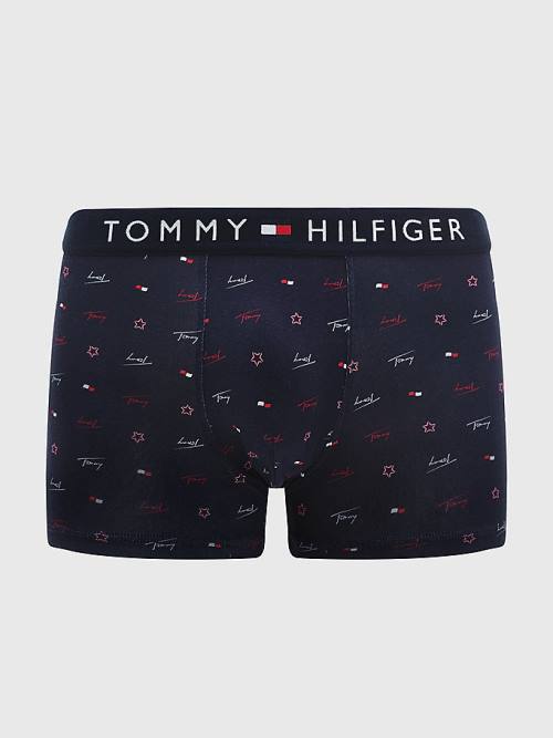 Brown Tommy Hilfiger Stretch Cotton Trunks And Socks Set Men's Underwear | TH946LWF