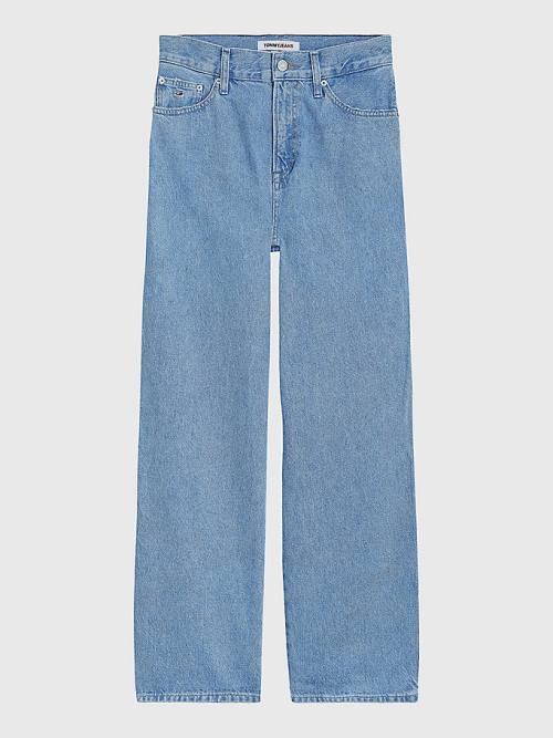 Denim Tommy Hilfiger Betsy Mid Rise Loose Women's Jeans | TH297PKT