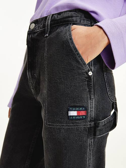 Denim Tommy Hilfiger Betsy Mid Rise Straight Carpenter Women's Jeans | TH648BDY