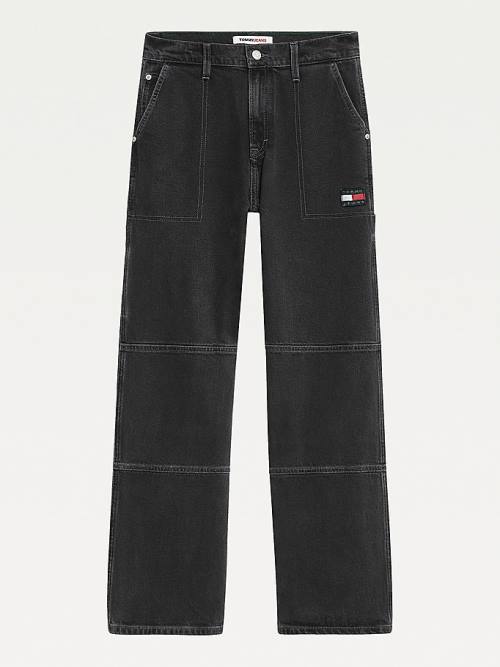 Denim Tommy Hilfiger Betsy Mid Rise Straight Carpenter Women's Jeans | TH648BDY