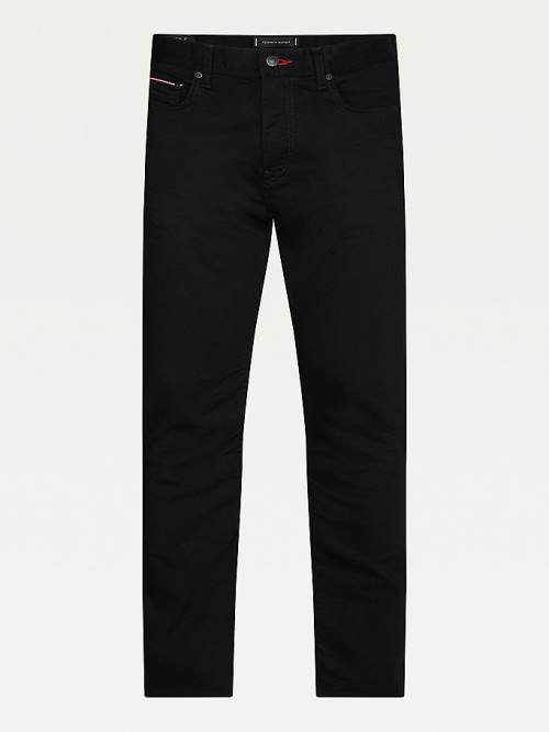 Denim Tommy Hilfiger Bleecker Slim Black Men's Jeans | TH341ROT