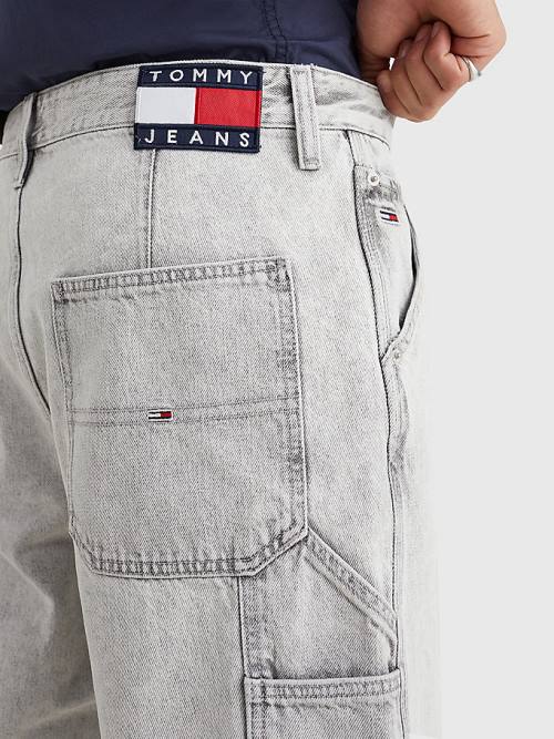 Denim Tommy Hilfiger Carpenter Relaxed Fit Denim Men's Shorts | TH689DJT