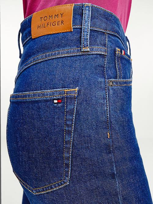 Denim Tommy Hilfiger Classics High Rise Straight Women's Jeans | TH031REA