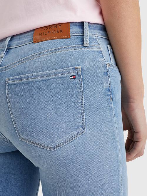 Denim Tommy Hilfiger Como Mid Rise Skinny TH Flex Women's Jeans | TH631THP