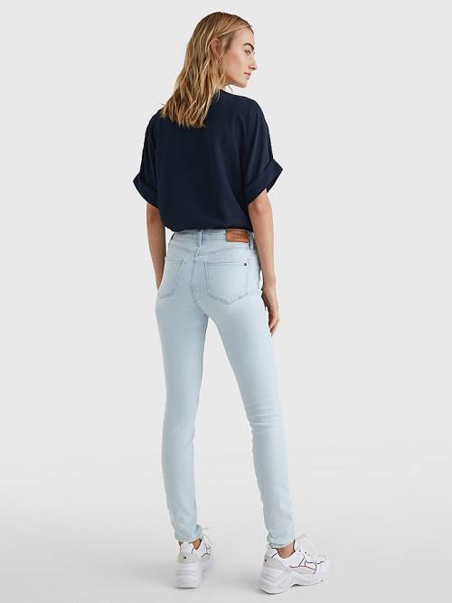 Denim Tommy Hilfiger Como Mid Rise Skinny Women's Jeans | TH721ECQ