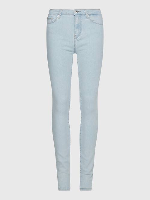 Denim Tommy Hilfiger Como Mid Rise Skinny Women's Jeans | TH721ECQ